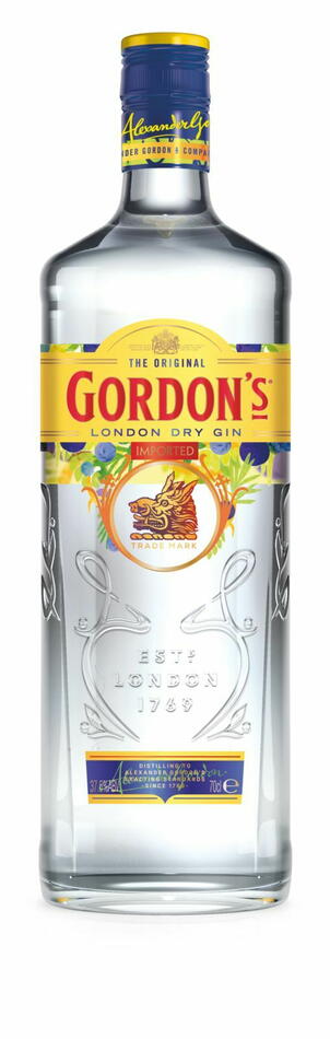 Produktbillede af Gordon s Dry Gin Fl 70 på tilbud i premium kvalitet
