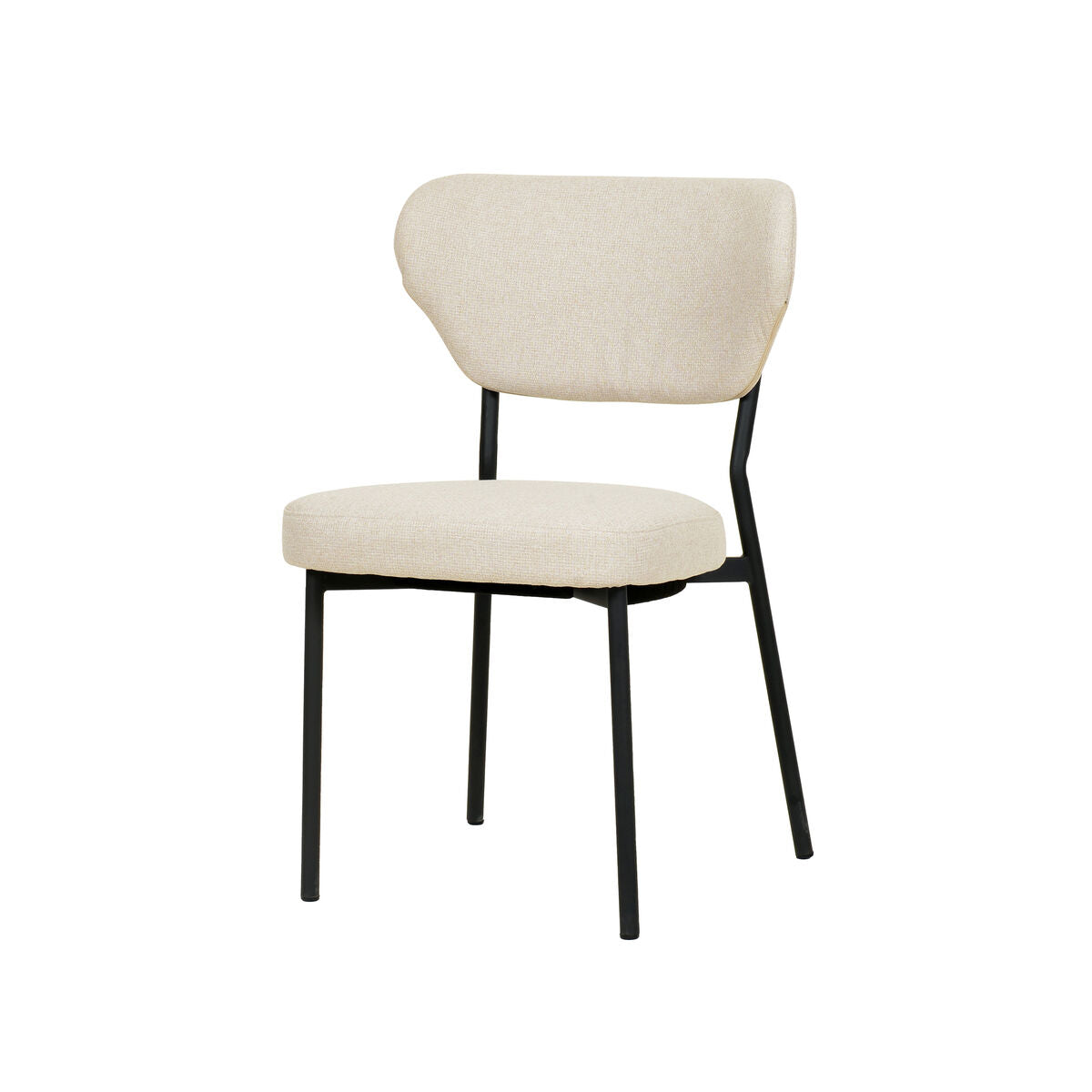 Produktbillede af Doko Stabelstol m/polster Beige på tilbud
