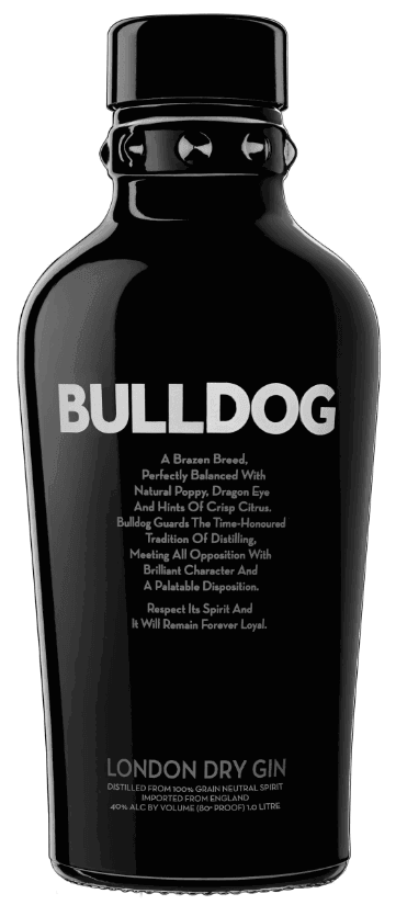Produktbillede af Bulldog Dry Gin Fl 70 på tilbud i brug