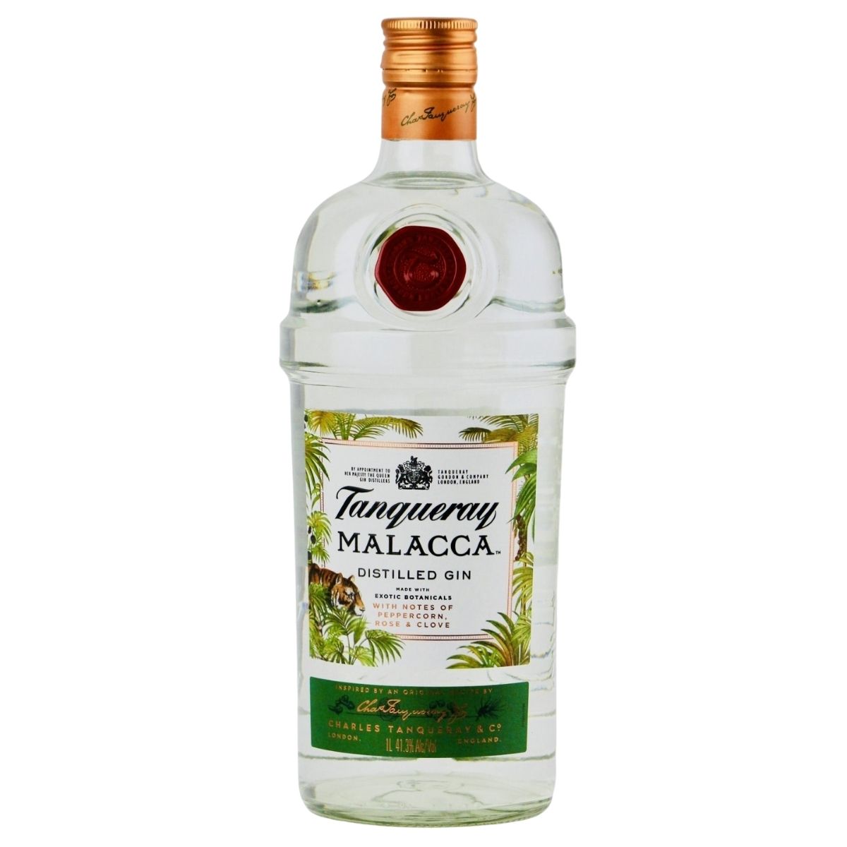 Produktbillede af Tanqueray Malacca Gin* 1 Ltr på tilbud i brug