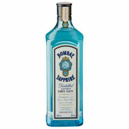 Produktbillede af Bombay Sapphire London Dry Gin 40%* 1 Ltr på tilbud i premium kvalitet