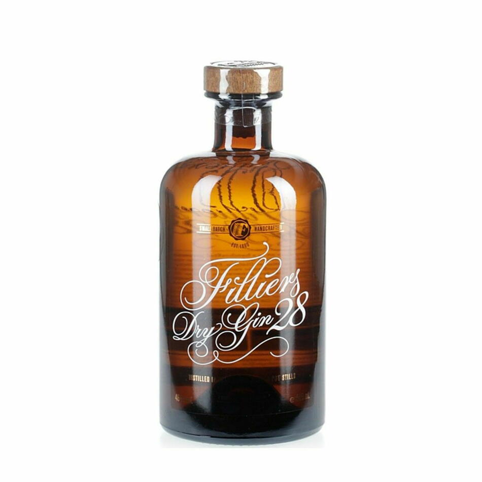Produktbillede af Filliers 28 Small Batch Potstill Gin Fl 50 på tilbud i premium kvalitet