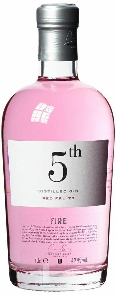5th Gin "Fire" Fl 70 ❤ Stort online udvalg i 5TH ❤ Billig fragt og hurtig levering 2 - 5 hverdage ❤ Varenummer: BAR-9376 / Ean: '8412145152100 på lager - Udsalg på Fødevarer, drikkevarer og tobak | Drikkevarer | Alkoholiske drikke | Spiritus | Gin Spar op til 51% - Over 424 kendte brands på udsalg
