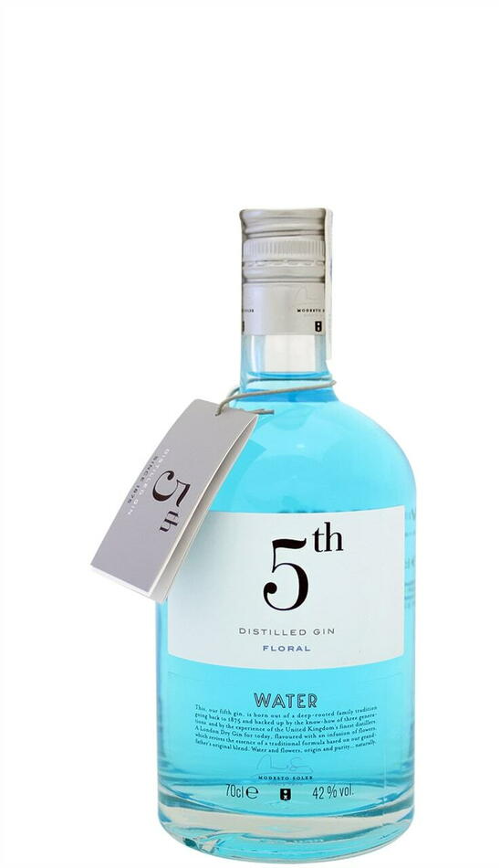 Produktbillede af 5th Gin Water Fl 70 på tilbud i brug