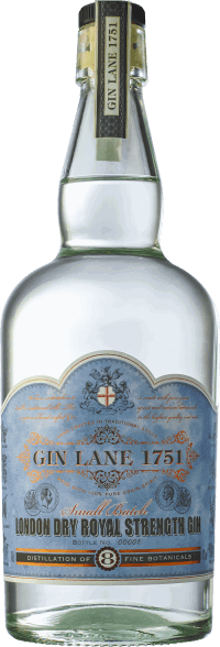 Produktbillede af Gin Lane 1751 Royal Strength Gin Fl 70 på tilbud i premium kvalitet