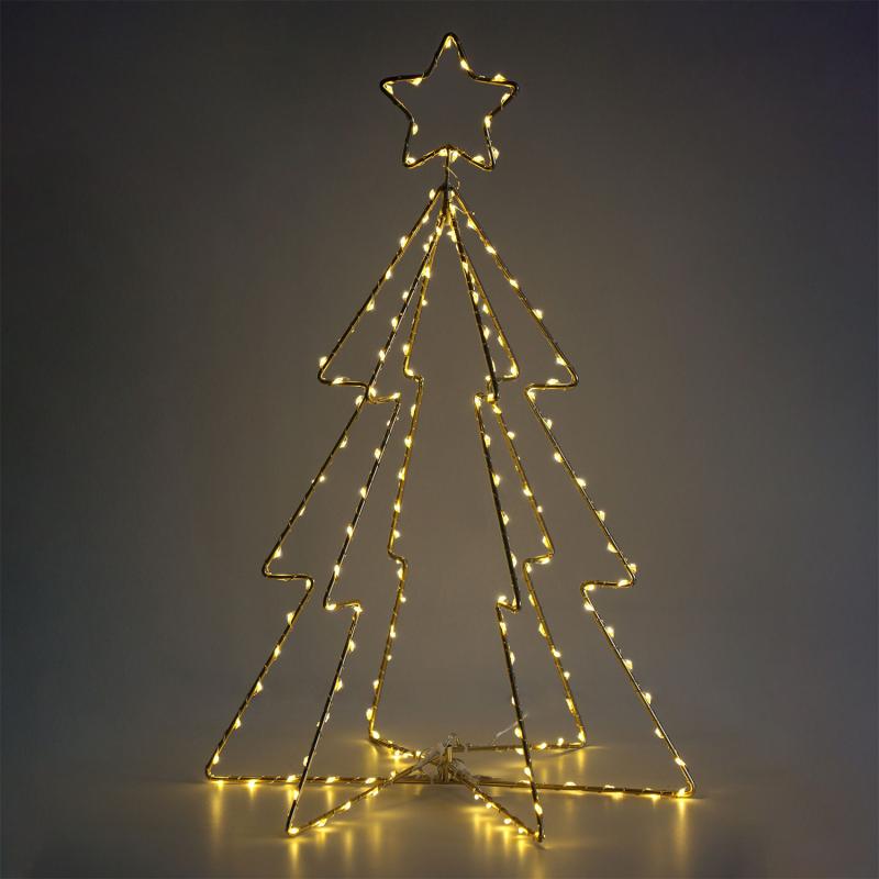 Produktbillede af Sirius Esther Juletræ Guld Ø29 x H45 cm i premium kvalitet