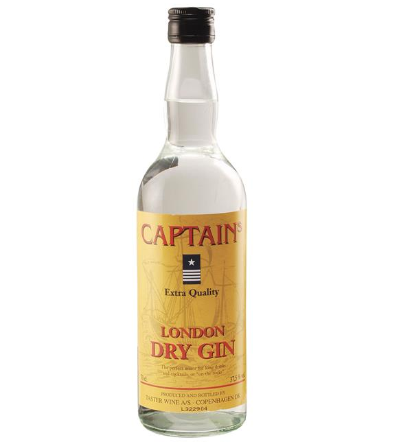 Produktbillede af Captain s Gin Fl 70 på tilbud i premium kvalitet