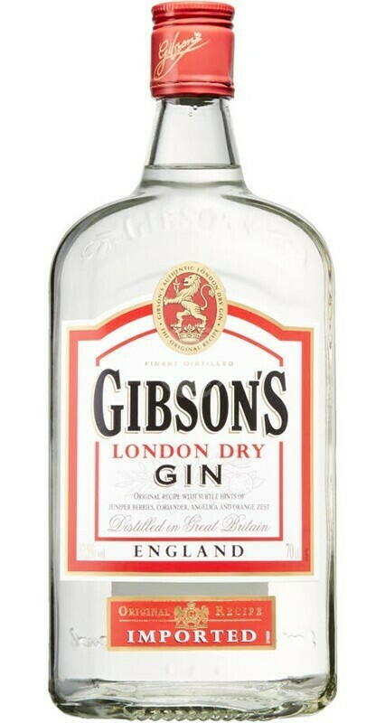 Produktbillede af Gibson s London Dry Gin Fl 70 på tilbud i premium kvalitet