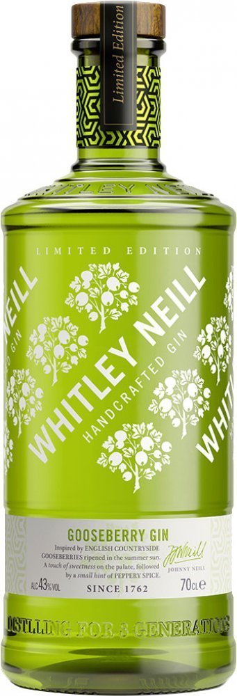 Whitley Neill Gooseberry Gin, Limited Edt. Fl 70 ❤ Kæmpe udvalg i WHITLEYNEI ❤ Billig fragt og hurtig levering 2 - 5 hverdage - Varenummer: BAR-19127 / Ean: '5011166061960 på lager - Udsalg på Drikkevarer Spiritus Gin Spar op til 64% - Over 454 kendte brands på udsalg