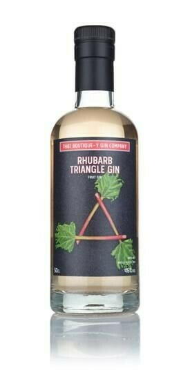 Produktbillede af That Boutique-y Gin Triangle Rhubarb Fl 70 på tilbud i brug