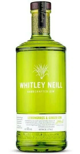Whitley Neill Lemongrass & Ginger Gin Fl 70