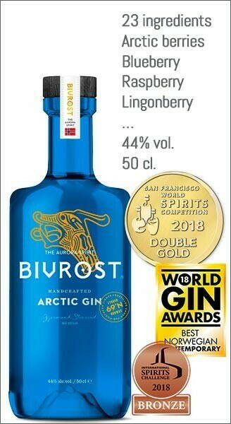 Bivrost Arctic Gin Fl 50 ❤ Stort online udvalg i BIVROST ❤ Billig fragt og hurtig levering 2 - 5 hverdage ❤ Varenummer: BAR-13025 / Ean: '7090040060006 på lager - Udsalg på Fødevarer, drikkevarer og tobak | Drikkevarer | Alkoholiske drikke | Spiritus | Gin Spar op til 62% - Over 412 kendte brands på udsalg