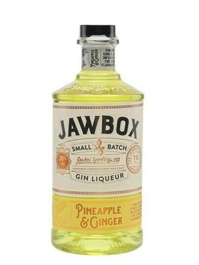 Produktbillede af Jawbox Ananas & Ingefær Ginlikør Fl 70 på tilbud i premium kvalitet