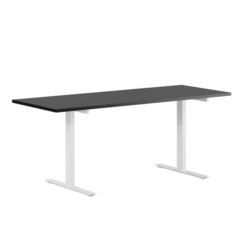 Produktbillede af Tellus konferencebord 140x80cm Sort-grå på tilbud