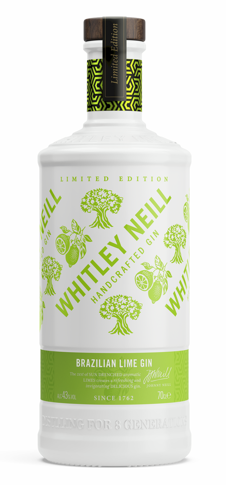 Produktbillede af Whitley Neill Brazilian Lime Gin på tilbud i premium kvalitet
