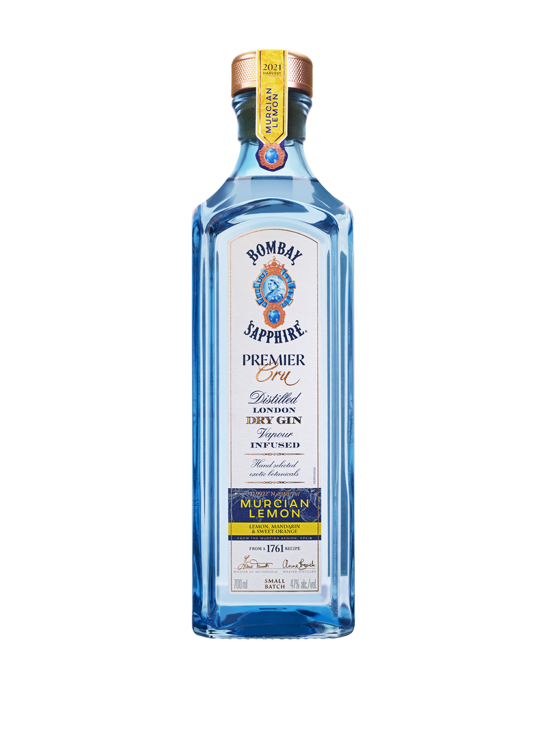 Bombay Sapphire "Premier Cru" Murcian Lemon Gin ✔ Kæmpe udvalg i  BOMBAY ✔ Billig fragt og hurtig levering 2 - 5 hverdage - Varenummer: BAR-6114725 / Ean: &
