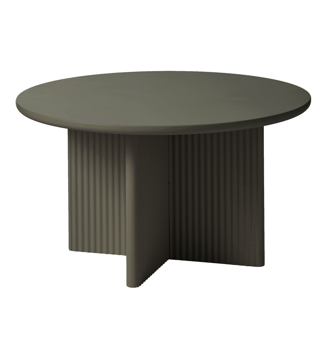 UNIQUE FURNITURE Palma sofabord rund olivengrå MDF Ø80