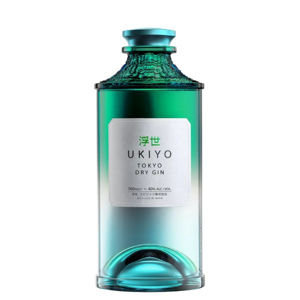 Produktbillede af Ukiyo Japanese Tokyo Dry Gin Fl 70 på tilbud i brug