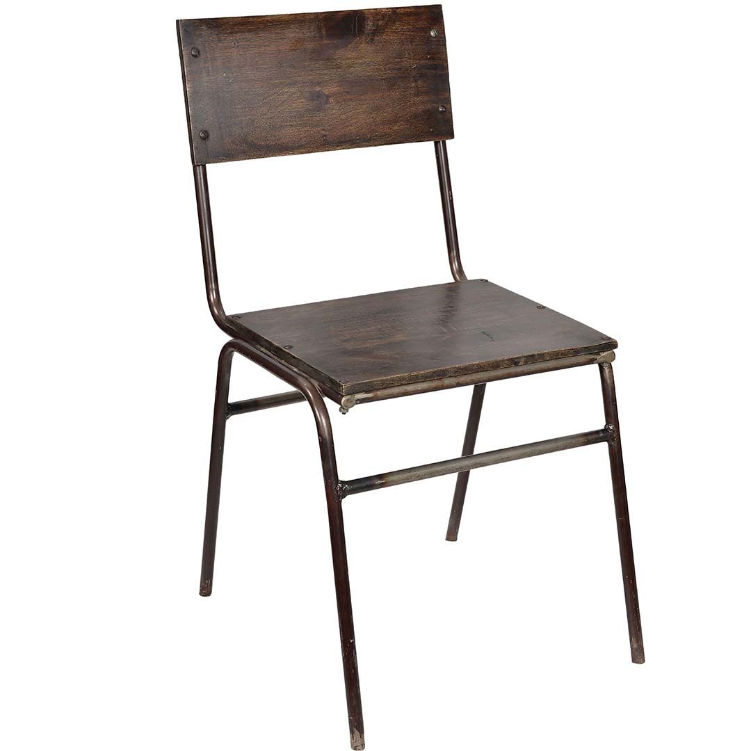 Produktbillede af TRADEMARK LIVING FRESCO STOL TRÆ/JERN 86 i premium kvalitet