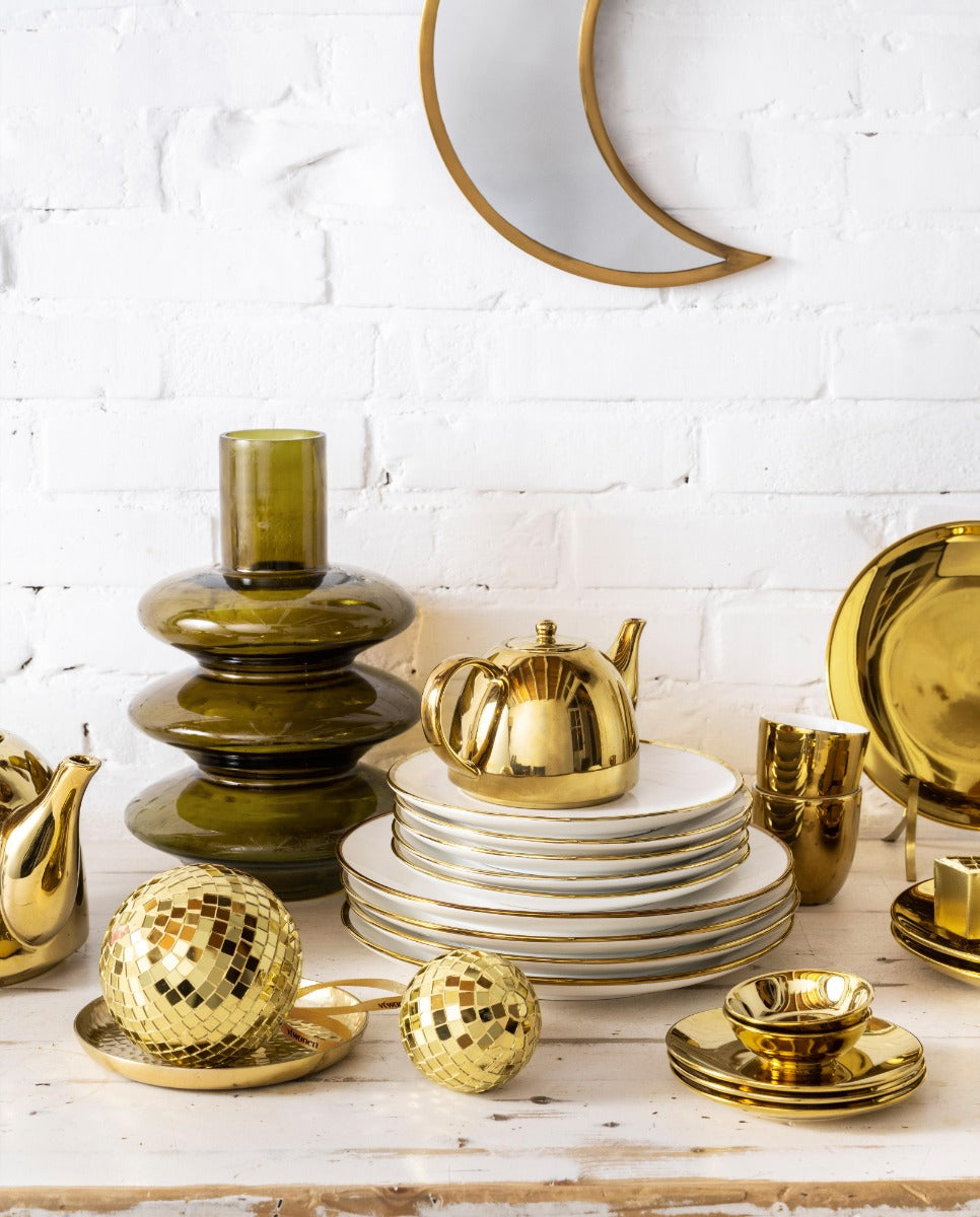 Produktbillede af Plate White Gold 25.5cm på tilbud i høj kvalitet