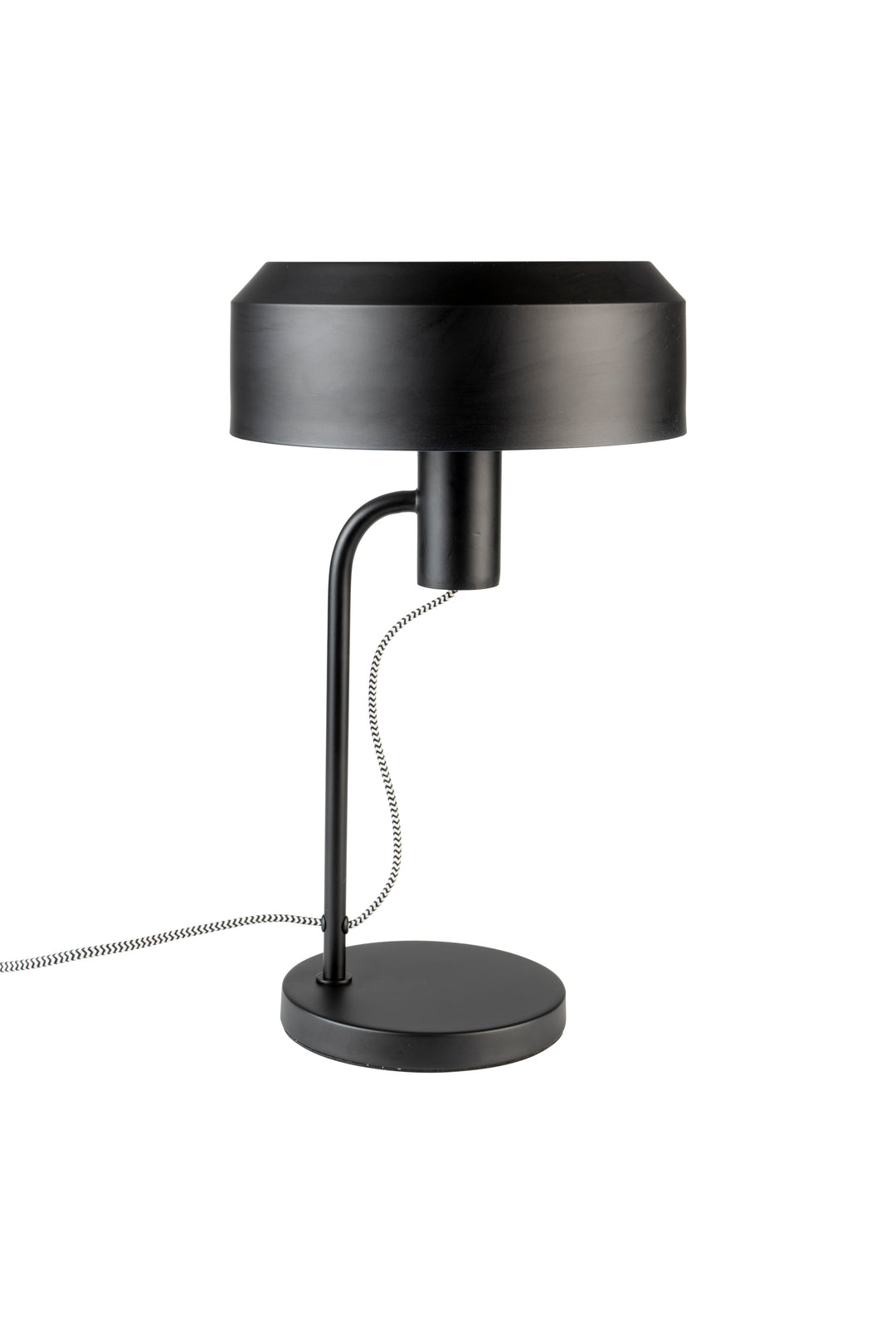 WHITE LABEL LIVING Landon bordlampe sort jern
