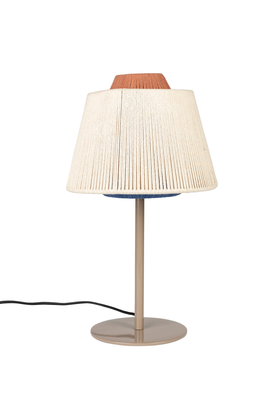 WHITE LABEL LIVING Yumi bordlampe blå polyester