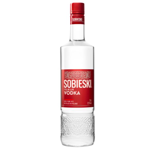 Produktbillede af Sobieski Vodka Fl 70 på tilbud i premium kvalitet