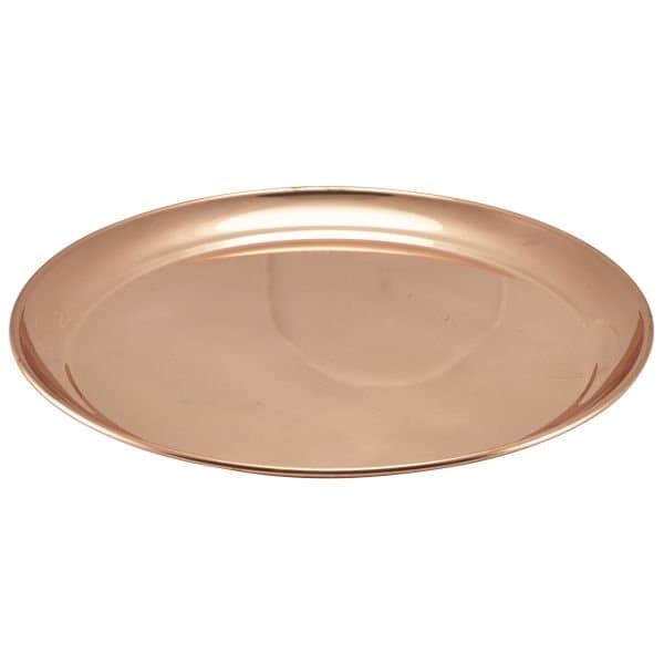 Rund Tjenerbakke i Kobber 30cm ❤ Kæmpe udvalg i Genware ❤ Billig fragt og hurtig levering 2 - 5 hverdage - Varenummer: BAR-632360 / Ean: &