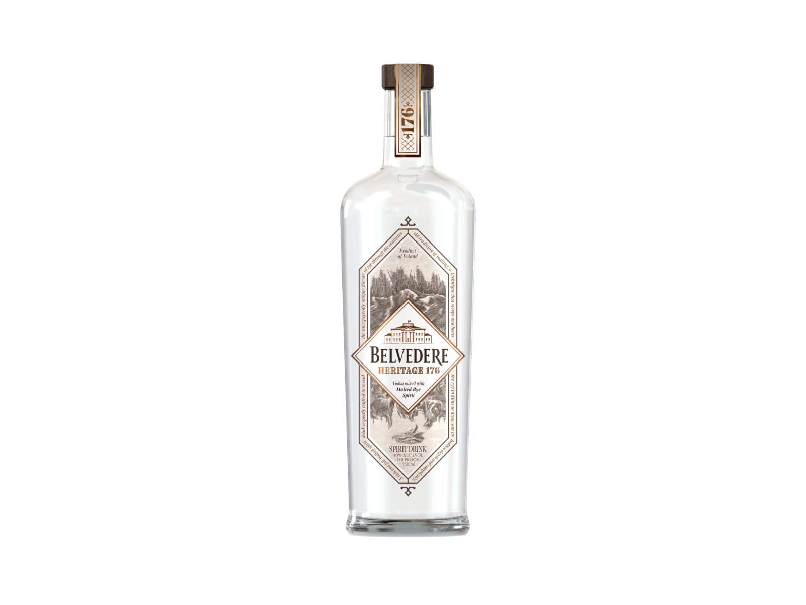 Belvedere Vodka Heritage 176 ✔ Kæmpe udvalg i  BELVEDERE ✔ Billig fragt og hurtig levering 2 - 5 hverdage - Varenummer: BAR-19575 / Ean: '5901867812063 på lager - Udsalg på Drikkevarer | Spiritus | Vodka Spar op til 66% - Over 785 kendte brands på udsalg