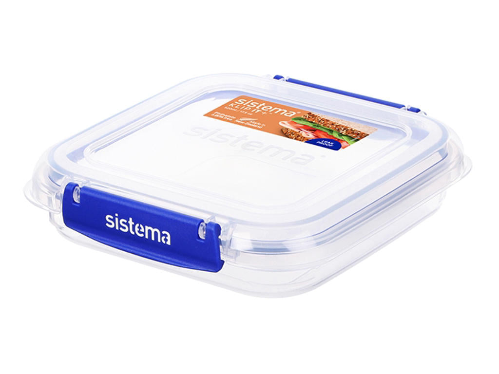 Produktbillede af Sistema Square Klip It Plus 520ml i premium kvalitet