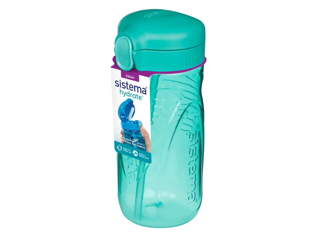 Produktbillede af Sistema Tritan Quick Flip Mint 520ml i premium kvalitet