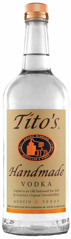 Produktbillede af Tito s Handmade Vodka Fl 70 på tilbud i brug
