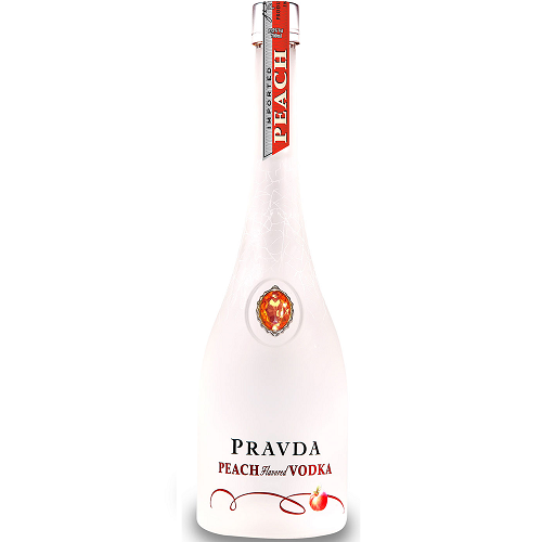 Pravda Peach Vodka ✔ Kæmpe udvalg i  PRAVDA ✔ Billig fragt og hurtig levering 2 - 5 hverdage - Varenummer: BAR-621538 / Ean: '5901811521058 på lager - Udsalg på Drikkevarer | Spiritus | Vodka Spar op til 62% - Over 1147 kendte brands på udsalg