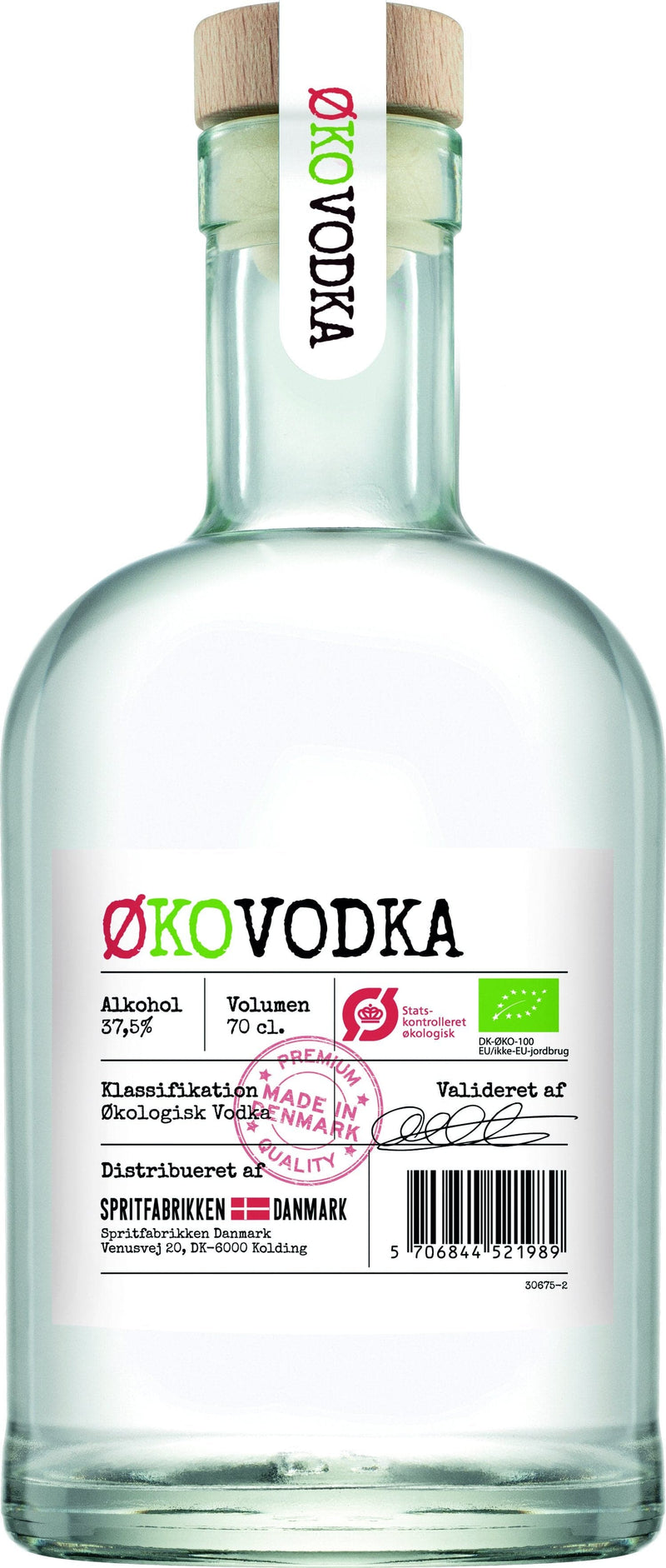 Spritfabrikken Vodka, Øko Fl 70 ❤ Kæmpe udvalg i Spritfabrikken ❤ Billig fragt og hurtig levering 2 - 5 hverdage - Varenummer: BAR-673249 / Ean: &