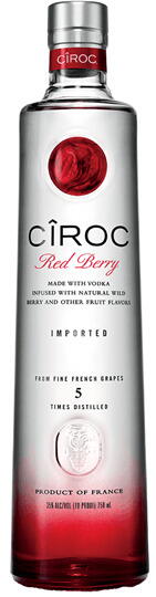 Produktbillede af Ciroc Vodka Red Berry Fl 70 på tilbud i brug