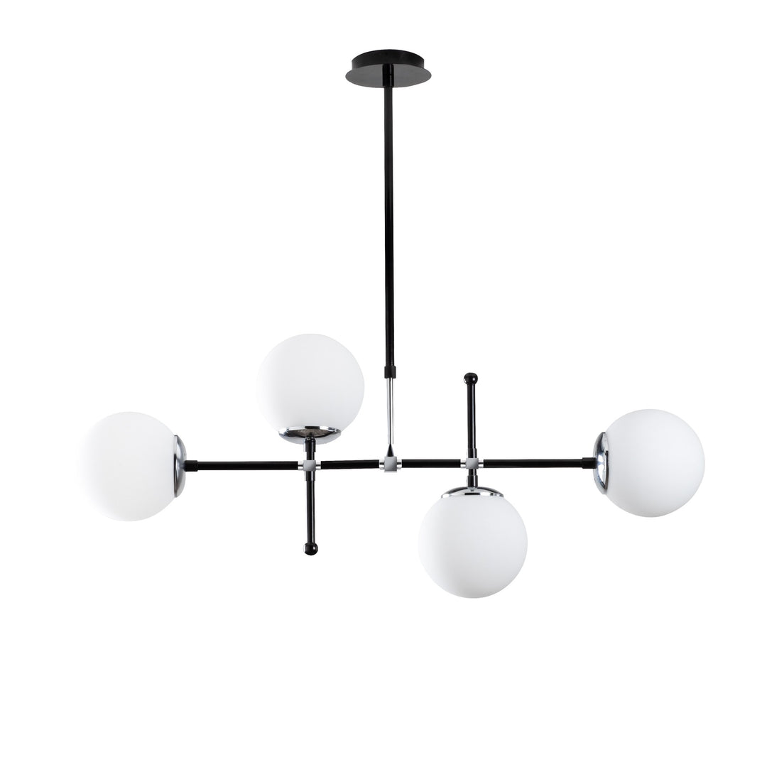 LUMI Caltanissetta loftlampe hvid og sort metal