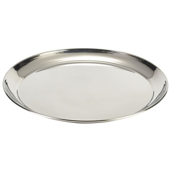 Rund Tjenerbakke i Stål 41 Cm ❤ Kæmpe udvalg i Genware ❤ Billig fragt og hurtig levering 2 - 5 hverdage - Varenummer: BAR-632361 / Ean: &