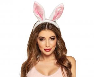 Produktbillede af Pandebånd Kanin Hvid på tilbud i brug