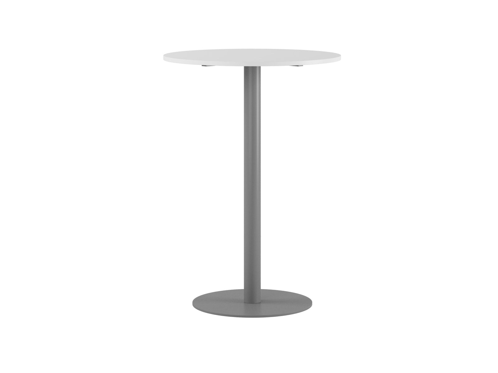 Produktbillede af Studio Ståbord Ø80cm Hvid-grå på tilbud
