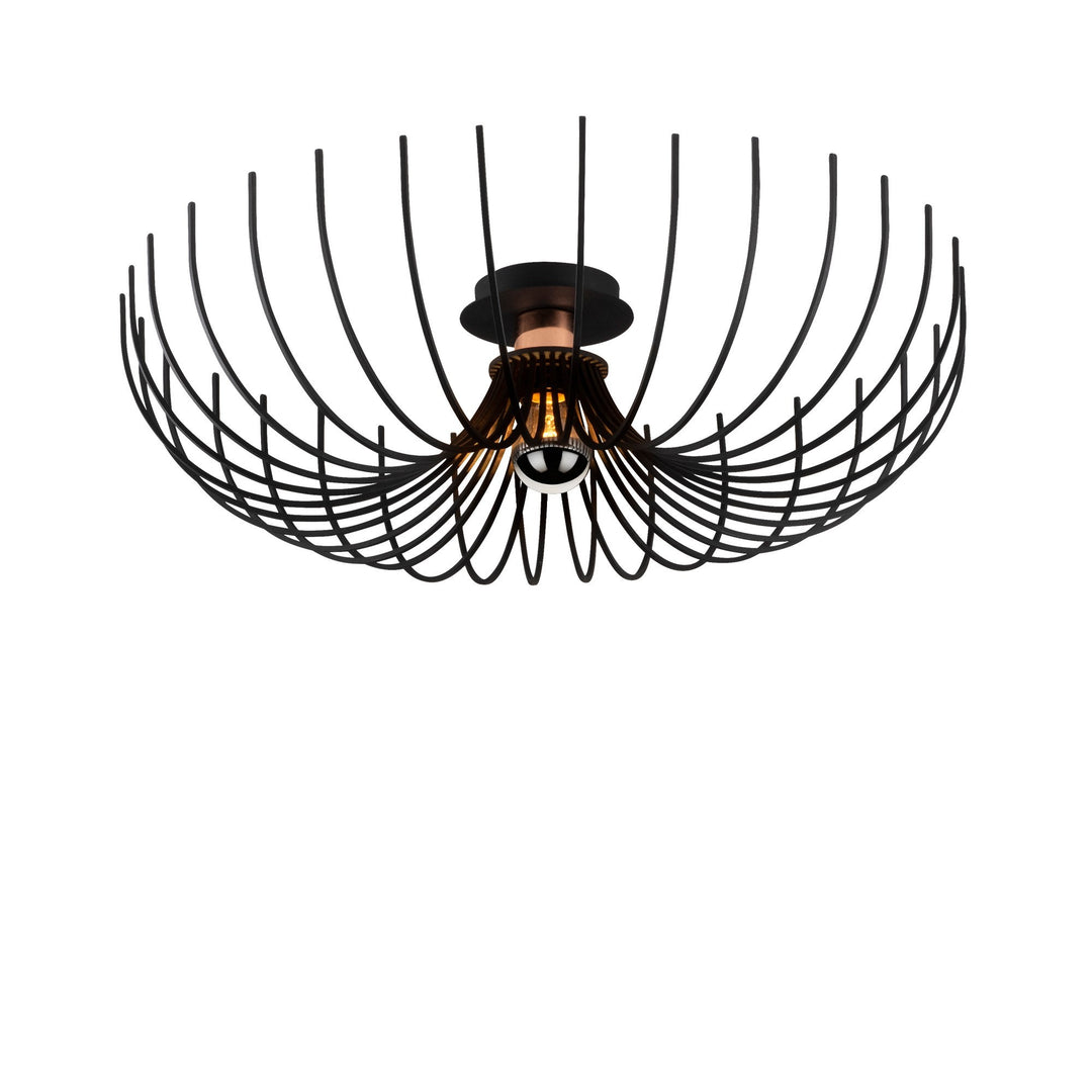 Produktbillede af LUMI Luminelle loftlampe sort metal i premium kvalitet