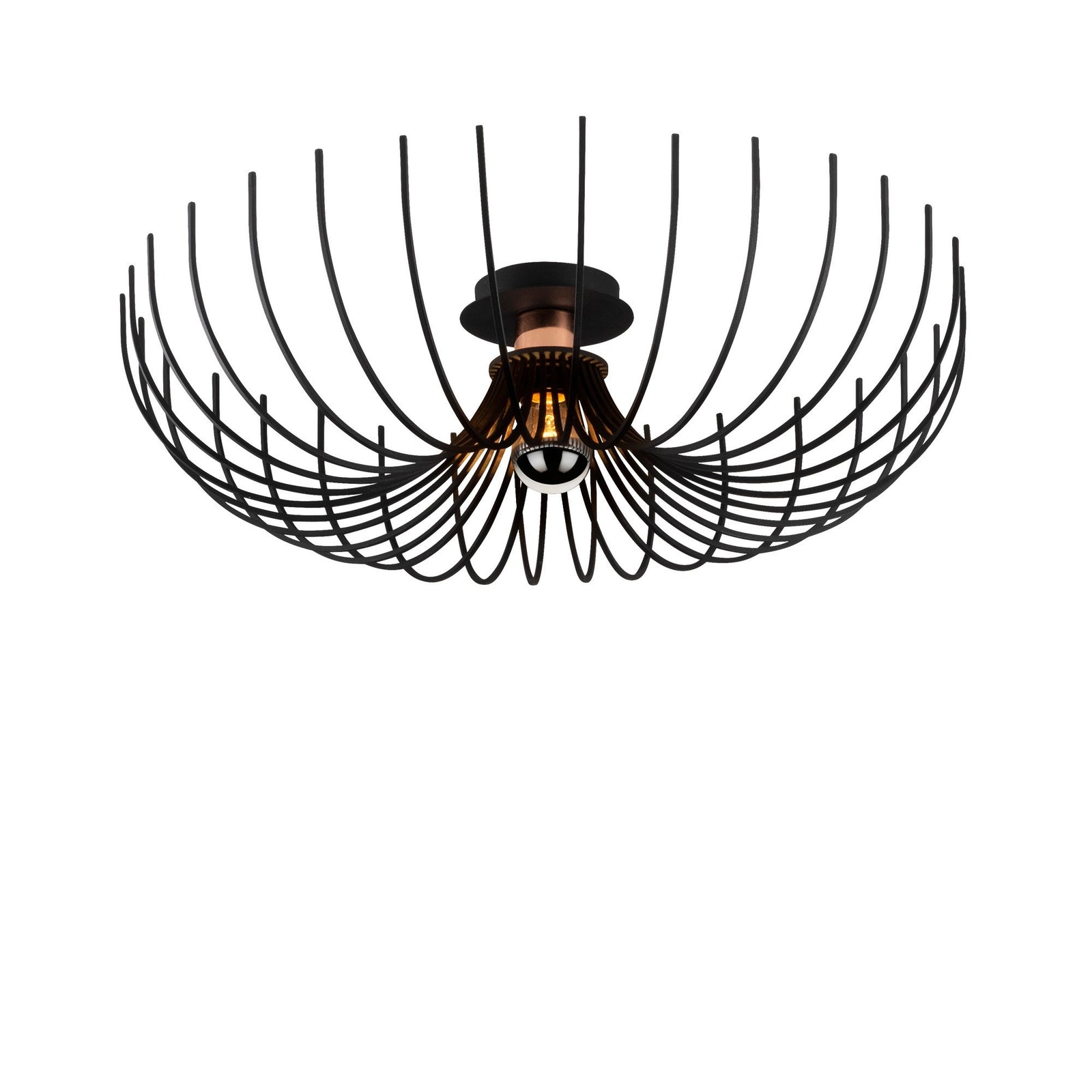 Produktbillede af LUMI Luminelle loftlampe sort metal i premium kvalitet