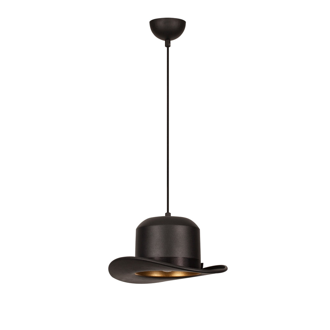 LUMI Quarteira loftlampe sort metal