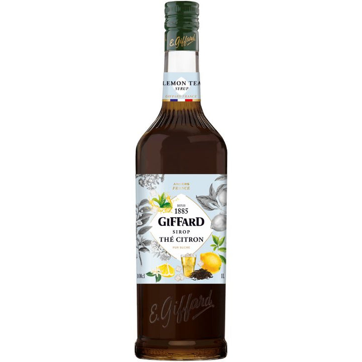 Produktbillede af Giffard Syrup Lemon Iced Tea 1 Ltr på tilbud i premium kvalitet