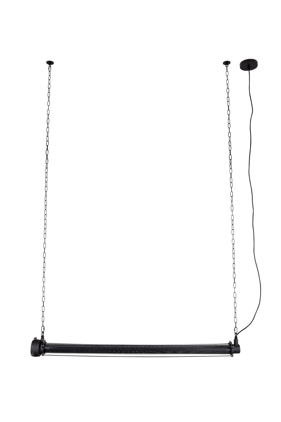 ZUIVER Prime loftlampe XL sort jern