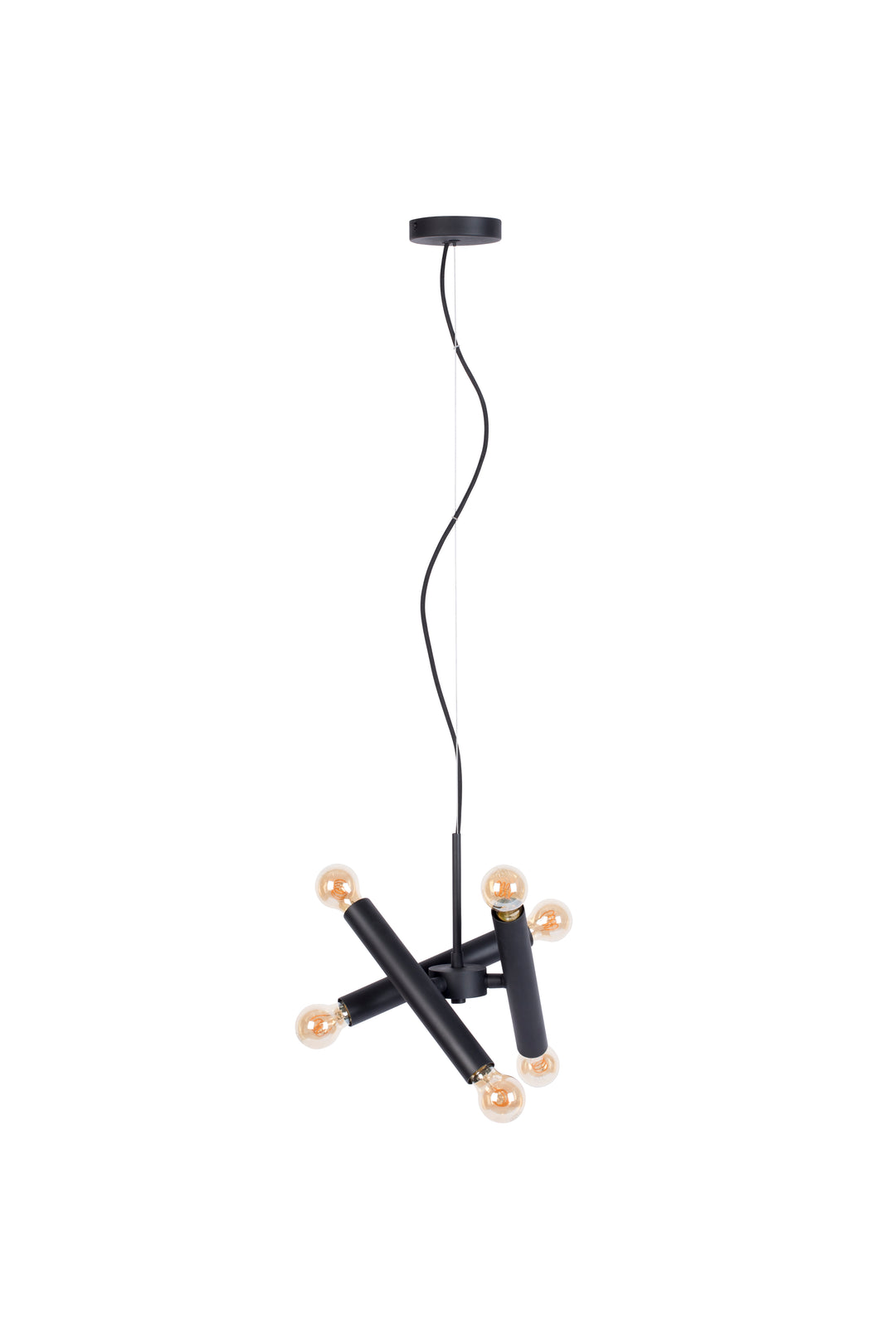 ZUIVER Hawk loftlampe Triple sort jern