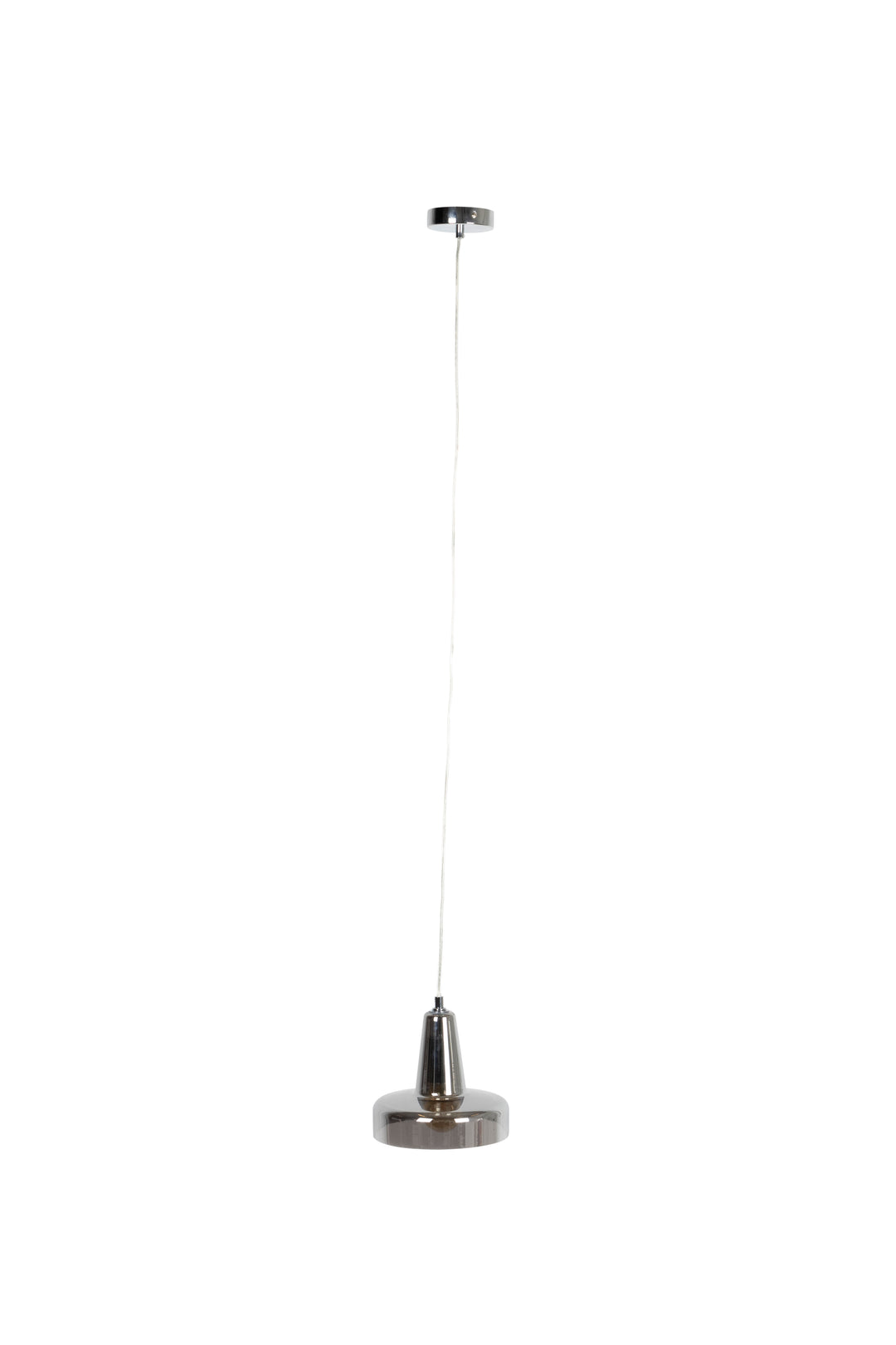 WHITE LABEL LIVING Anshin Small Smoke loftlampe grå glas
