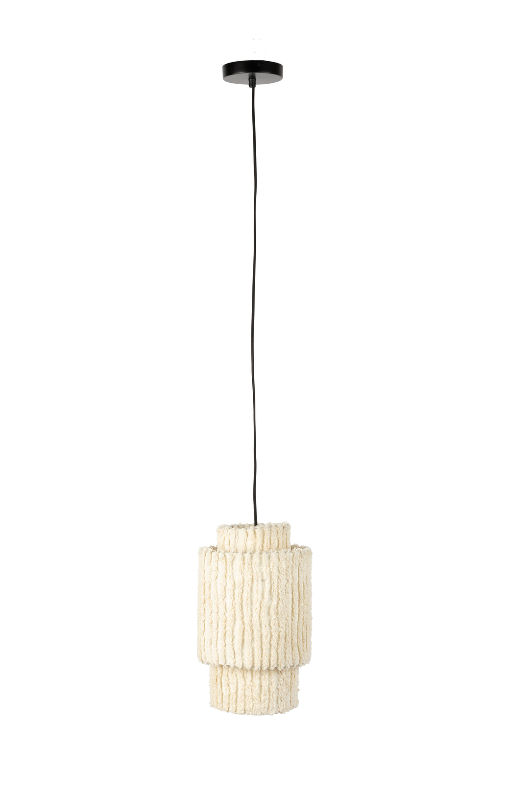 WHITE LABEL LIVING Arjun Høj loftlampe hvid bomuld