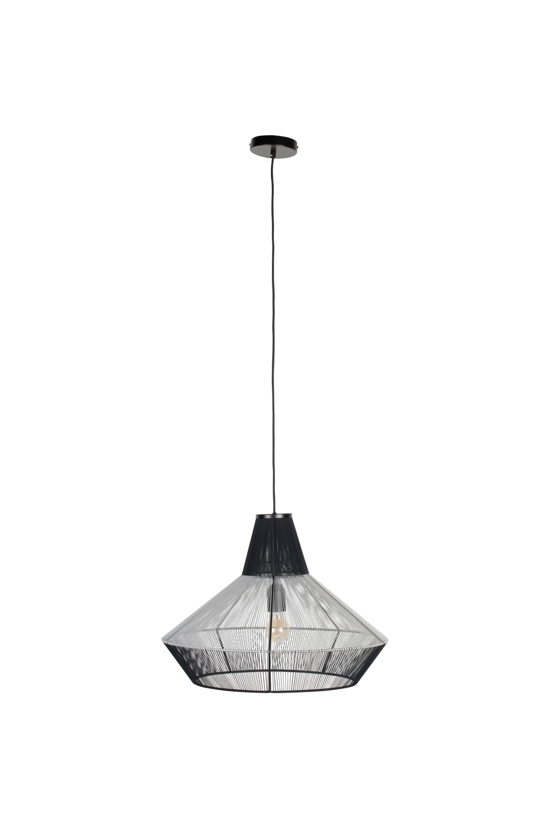 ZUIVER Fairy loftlampe stengrå bomuld og metal