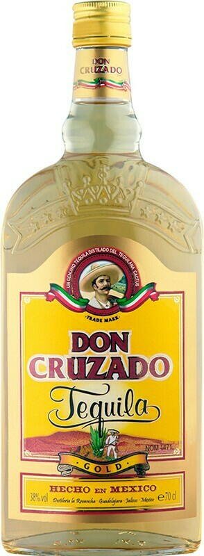 Don Cruzado Tequila Gold Fl 70 ❤ Kæmpe udvalg i DONCRUZADO ❤ Billig fragt og hurtig levering 2 - 5 hverdage - Varenummer: BAR-17076 / Ean: '8710701027320 på lager - Udsalg på Drikkevarer Spiritus Tequila Spar op til 53% - Over 424 kendte brands på udsalg