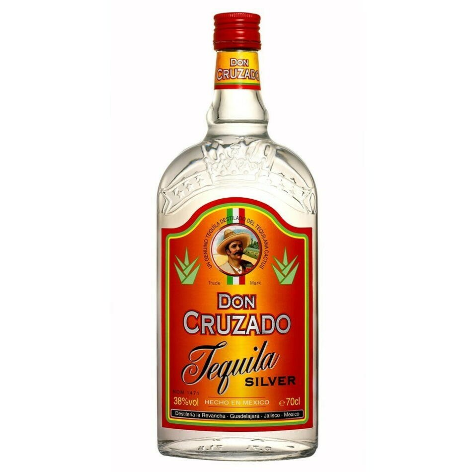 Don Cruzado Tequila Silver Fl 70 ❤ Kæmpe udvalg i DONCRUZADO ❤ Billig fragt og hurtig levering 2 - 5 hverdage - Varenummer: BAR-17077 / Ean: '8710701027313 på lager - Udsalg på Drikkevarer Spiritus Tequila Spar op til 56% - Over 400 kendte brands på udsalg
